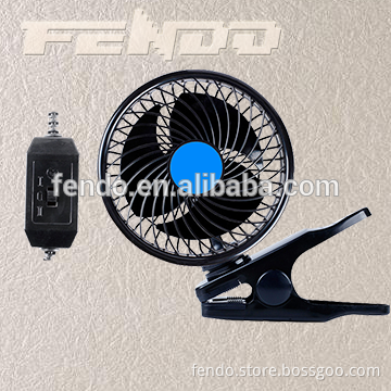 6inch 12v 24v vehicle fan universal with clip cooling fan